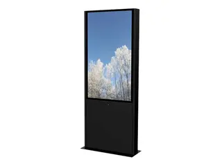HI-ND Outdoor Totem 55" - Stativ - for LED-display svart - skjermstørrelse: 55" - plassering på gulv