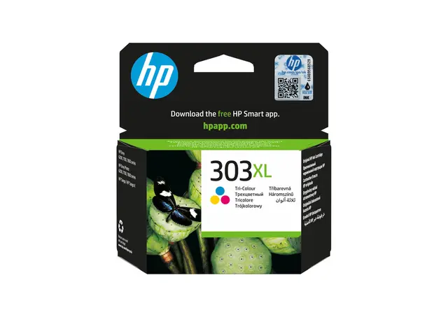 HP 303XL - 10 ml Høy ytelse farge (cyan, magenta, gul) original bl...