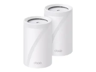 TP-Link Deco BE68 V1 - Wi-Fi-system - (2 rutere) inntil 6000 kvadratfot - maske 2.5GbE, 10GbE, Wi-Fi 7 Multibånd