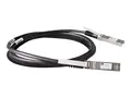 HPE X240 Direct Attach Cable - Nettverkskabel SFP+ til SFP+ - 5 m - for HPE 59XX, 75XX; FlexFabric 12902; Modular Smart Array 1040; SimpliVity 380 Gen10, 380 Gen9
