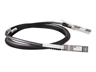 HPE X240 Direct Attach Cable - Nettverkskabel SFP+ til SFP+ - for HPE 59XX, 75XX; FlexFabric 12902; Modular Smart Array 1040; SimpliVity 380 Gen10, 380 Gen9