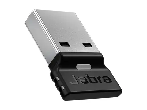 Jabra LINK 390a MS - Nettverksadapter - USB-A Bluetooth 5.3 LE - for Speak2 40 MS, 40 UC, 55 MS, 55 UC, 75 MS, 75 UC