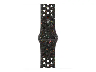 Apple Nike - Bånd for smart armbåndsur - 40mm S/M-størrelse - midnatts sort - for Watch Hermès Series 7, Hermès Series 9, SE 3, Series 10, Series 11, Series 8, Series 9