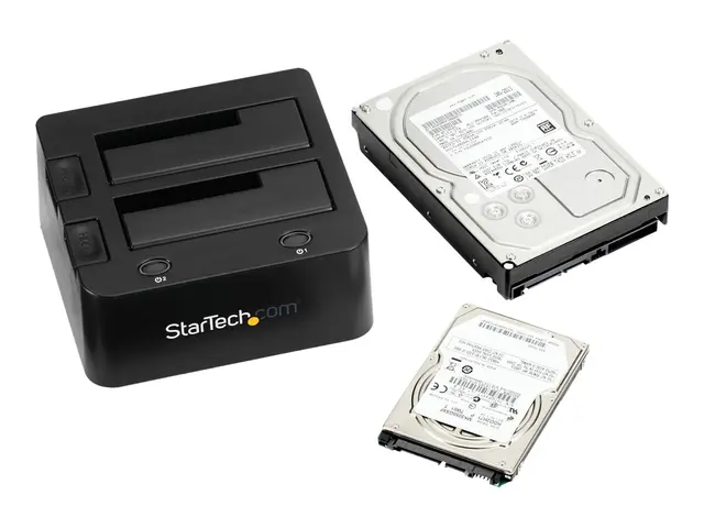 StarTech.com Dual-Bay USB 3.0 to SATA and IDE Hard Drive Docking S...