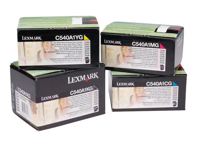 Lexmark - Svart - original - tonerpatron LCCP, LRP - for Lexmark C...