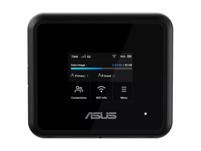 ASUS 5G-GO - Trådløs ruter - WWAN 1-portssvitsj - Wi-Fi 7 Multibån...