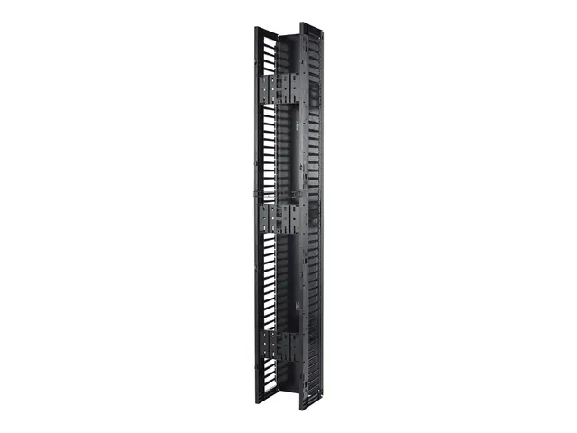 APC Cable Management - Rack-kabelføringssett - svart - for P/N: NB...