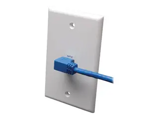 EATON TRIPPLITE Right-Angle Cat6 Gigabit Molded UTP Ethernet Cable RJ45