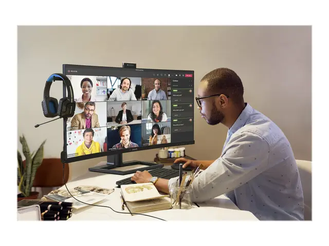 Philips 40B1U6903CH - 6000 Series LED-skjerm kurvet USB 39.7" 5120...