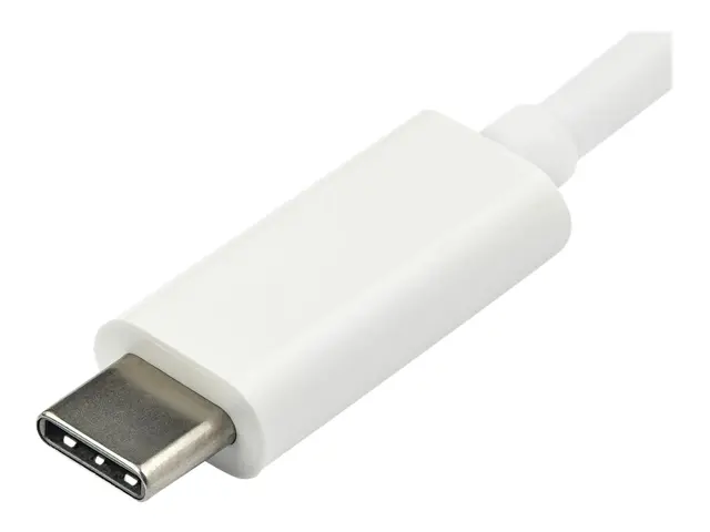 StarTech.com USB-C to VGA Adapter - White 1080p Video Converter Fo...