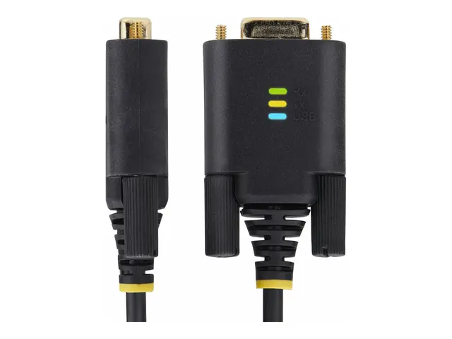 StarTech.com 3ft (1m) USB to Null Modem Serial Adapter Cable, Inte...