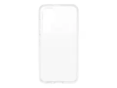 OtterBox React Series - Baksidedeksel for mobiltelefon antimikrobielt - termoplastisk elastomer (TPE), polykarbonat - blank - for Samsung Galaxy S23