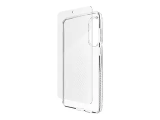 Zagg - Luxe &amp; Glass 360 Bundle - baksidedeksel for mobiltelefon grafen - blank - med skjermbeskytter - for Samsung Galaxy S25 Edge