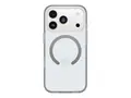 OtterBox Symmetry Series Clear - Baksidedeksel for mobiltelefon MagSafe-samsvar - polykarbonat, termoplastisk elastomer (TPE) - blank - for Apple iPhone 17 Pro