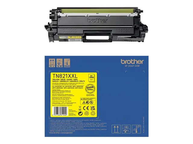 Brother TN - Ultra High Yield - gul - original - tonerpatron