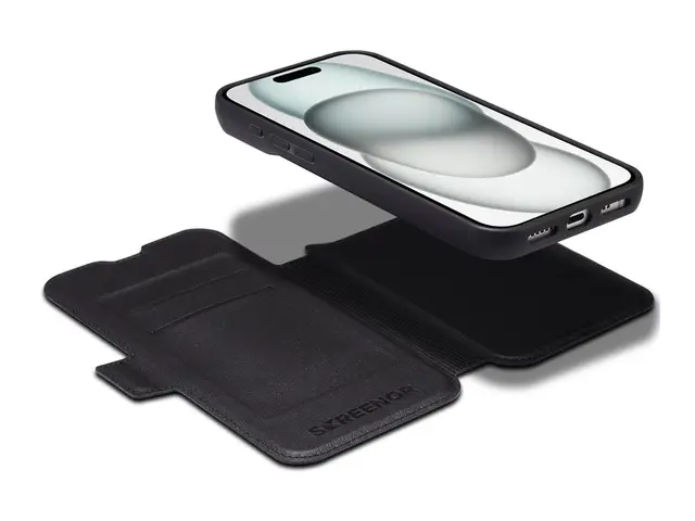 Screenor First - Lommebok for mobiltelefon 2-i-1 MagSafe-samsvar l...