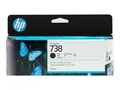 HP 738 - 130 ml - svart - original DesignJet - blekkpatron - for DesignJet T950