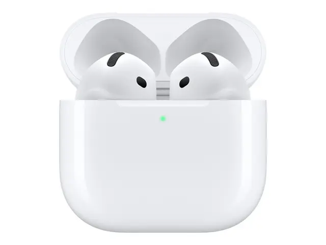 Apple AirPods 4 - True wireless-hodetelefoner med mikrofon øreprop...