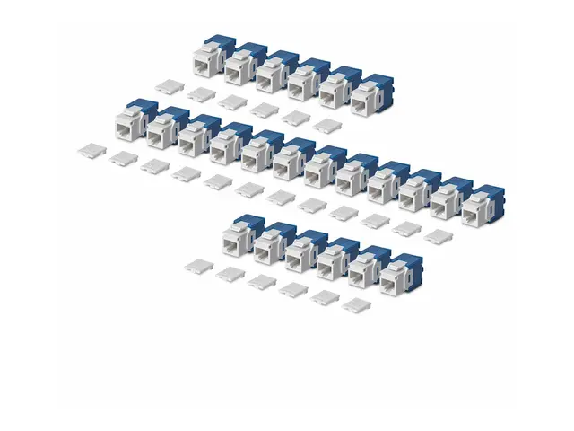 Startech - Trapes-jakk - 180°, toolfree - CAT 6 - UTP - RJ-45 - hv...