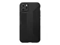Speck Presidio Grip - Baksidedeksel for mobiltelefon polykarbonat - svart - for Apple iPhone 11 Pro Max