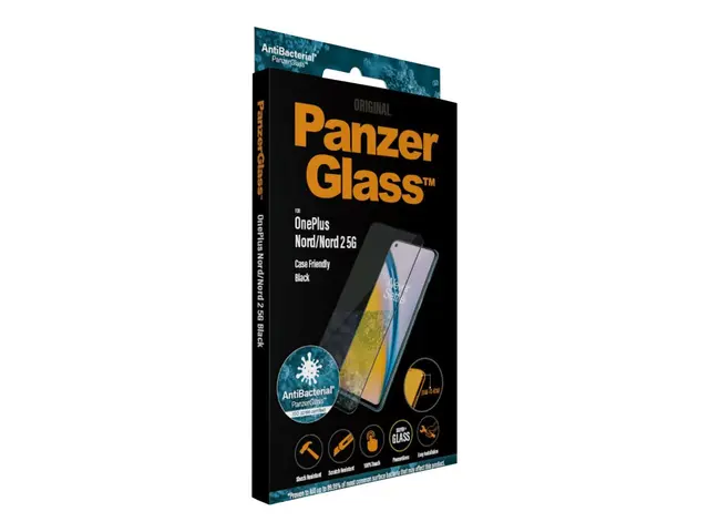 PanzerGlass Case Friendly - Skjermbeskyttelse for mobiltelefon - g...