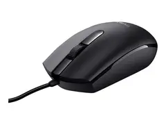 Trust TM-101 - Mus - h&#248;yre- og venstreh&#229;ndet optisk - 3 knapper - kablet - USB - svart