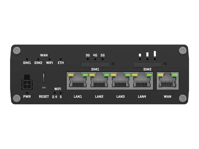 Teltonika RUTM50 - Trådløs ruter 4-portssvitsj 1GbE, PPP Wi-Fi 5 D...
