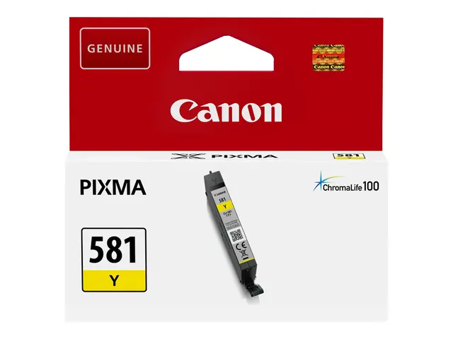 Canon CLI-581Y - 5.6 ml - gul - original - blekkbeholder - for PIX...
