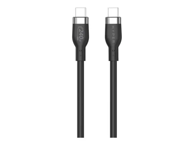 HyperJuice - USB-kabel 24 pin USB-C (hann) til USB 2.0 1 m utvidet...