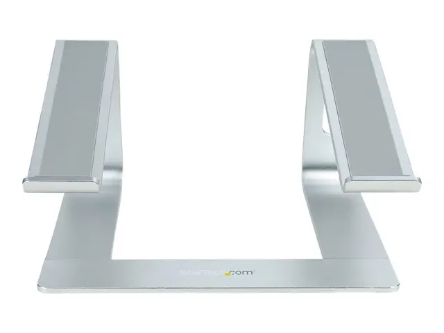 StarTech.com Laptop Stand for Desk, 5kg/11lb, Aluminum, Silver, Er...