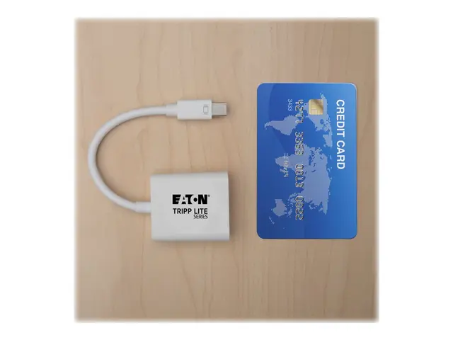 Eaton Tripp Lite Series 6in Mini DisplayPort to VGA Adapter Active...