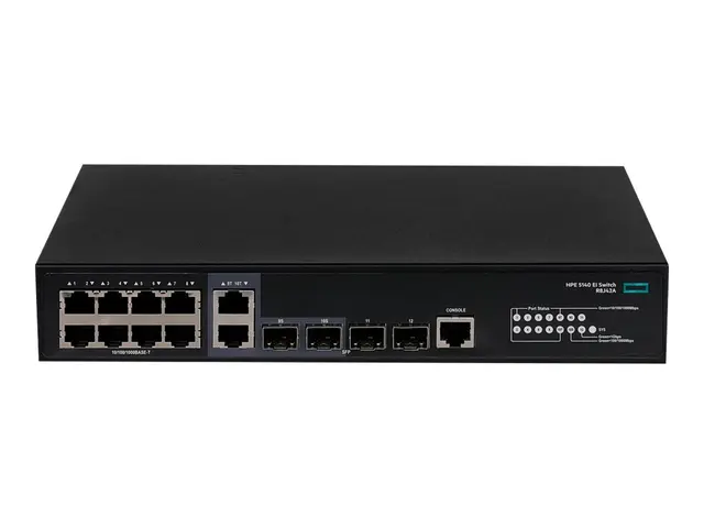 HPE FlexNetwork 5140 8G 2SFP 2XGT Combo EI - Switch - L3 - smart -...