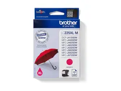 Brother LC225XLM - Magenta - original - blekkpatron for Brother DCP-J4120, MFC-J4420, J4620, J5320, J5620, J5625, J5720; Business Smart MFC-J4420