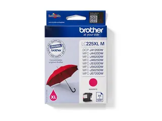 Brother LC225XLM - Magenta - original blekkpatron - for Brother DCP-J4120, MFC-J4420, J4620, J5320, J5620, J5625, J5720; Business Smart MFC-J4420