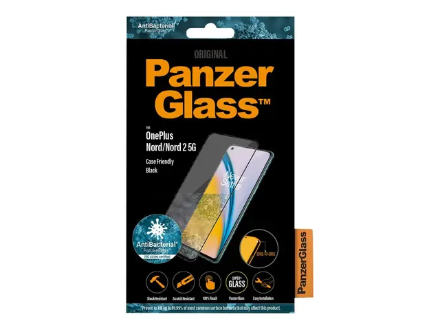 PanzerGlass Case Friendly - Skjermbeskyttelse for mobiltelefon - g...