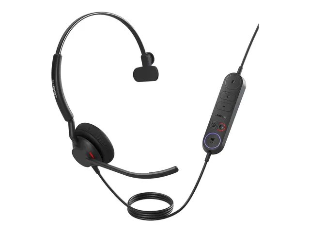 Jabra Engage 40 Mono - Hodesett on-ear kablet USB-A lydisolerende ...