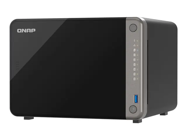 QNAP TS-AI642 - NAS-server 6 brønner SATA 6Gb/s RAID 0, 1, 5, 6, 1...
