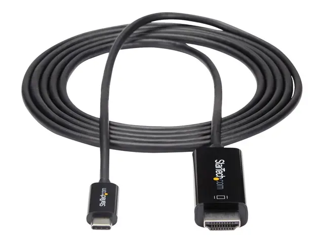 StarTech.com 6ft (2m) USB C to HDMI Cable, 4K 60Hz Type 2.0 Video ...