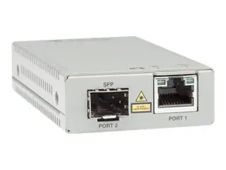 Allied Telesis AT MMC2000/SP - Fibermedieomformer 1GbE - 10Base-T, 1000Base-X, 100Base-TX, 100Base-X, 1000Base-T - RJ-45 / SFP (mini-GBIC) - opp til 550 m - 850 nm