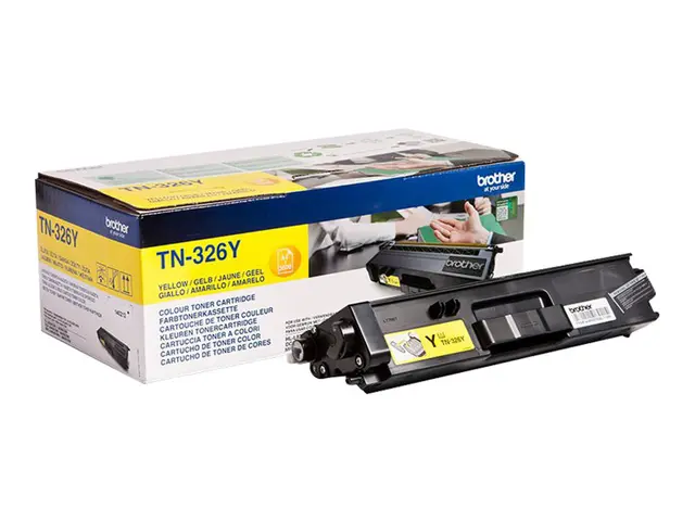 Brother TN326Y - Gul original tonerpatron for DCP-L8400CDN, DCP-L8...
