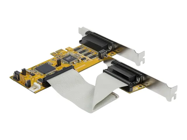StarTech.com 8-Port PCI Express RS232 Serial Adapter Card, PCIe 16...