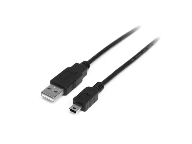 StarTech.com 1m Mini USB 2.0 Cable A to B M/M - USB-kabel (hann) t...