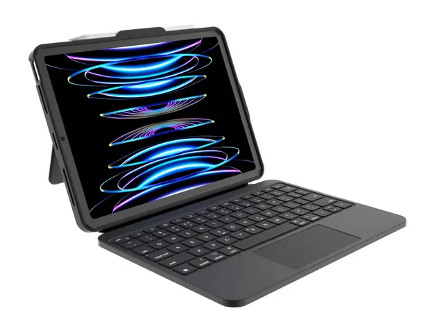 Deqster Prime - Tastatur og folioveske (keyboard) - med styrepute ...