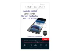 Insmat Exclusive AntiShard+ - Skjermbeskyttelse for mobiltelefon fullskjerm, 4 H Brilliant - film - gjennomsiktig - for Motorola ThinkPhone 25