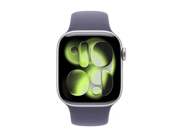 Apple Watch Series 11 (GPS + Cellular) - 42 mm - sølvaluminium - s...