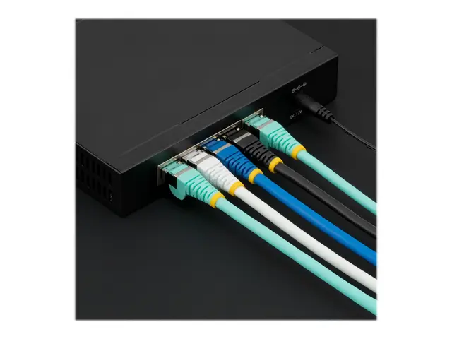 StarTech.com 1.5m CAT6a Ethernet Cable - White Low Smoke Zero Halo...