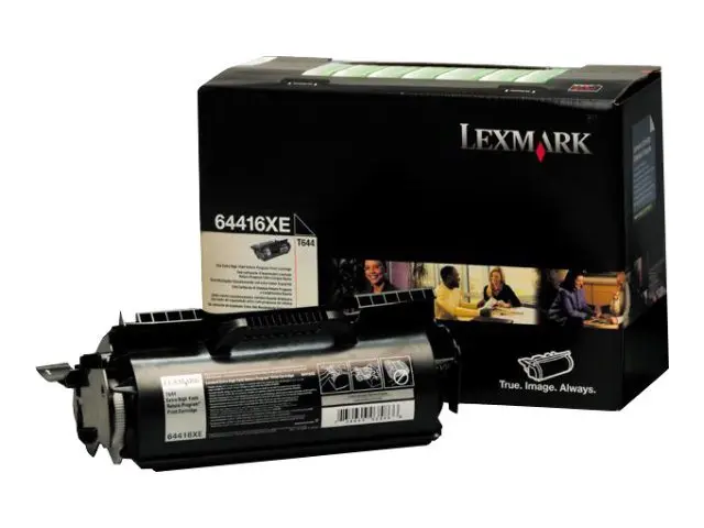 Lexmark - Ekstra høy ytelse - svart - original - tonerpatron LRP -...