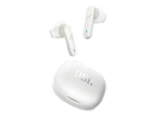 JBL Wave Flex 2 - True wireless-hodetelefoner med mikrofon i øret - Bluetooth - hvit