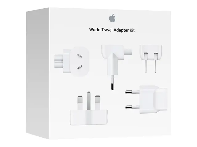 Apple World Travel Adapter Kit - Strømkontaktadaptersett - for Mac...