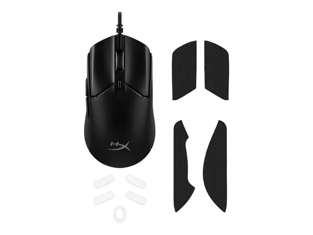 HyperX Pulsefire Haste 2 - Mus optisk 6 knapper kablet svart